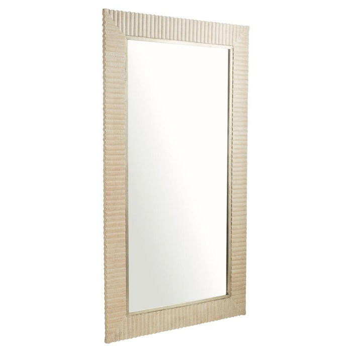 Cyan Design Estriada Flr Mirror White