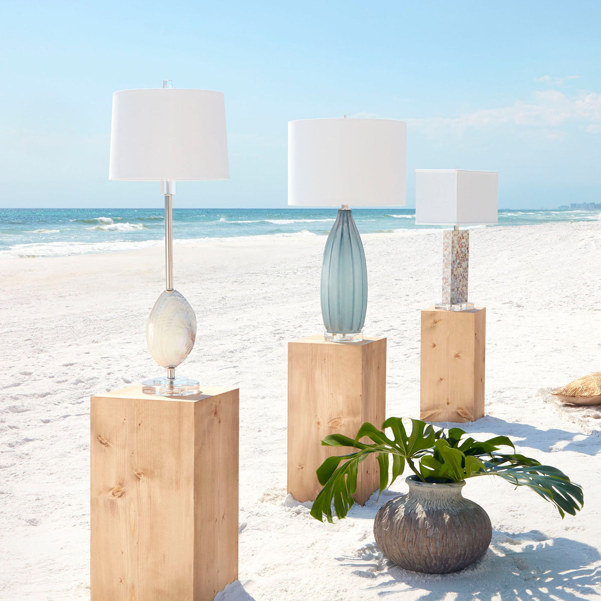 Blakemore Table Lamp|Grey by Cyan