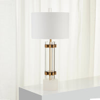 Kerberos Table Lamp|Brass by Cyan