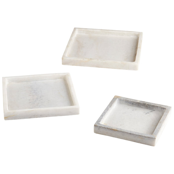 Biancastra Tray|White-MD by Cyan