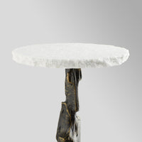 Amida Side Table|Brz |Wht by Cyan