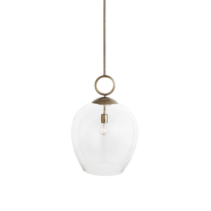 Uttermost Calix Large Blown Glass 1 Light Pendant
