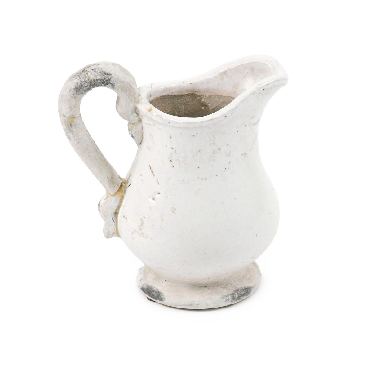 Distressed White Pitcher (5268M) by Zentique