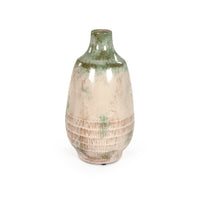 Ivory and Jade Vase Large by Zentique