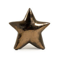 Distressed Metallic Bronze Star (9410S A773) by Zentique
