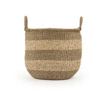 Rounded Basket w/ Handles by Zentique