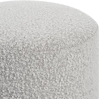 Uttermost Avila Light Gray Ottoman