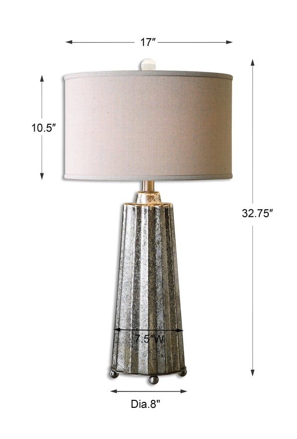 Uttermost Sullivan Mercury Glass Table Lamp