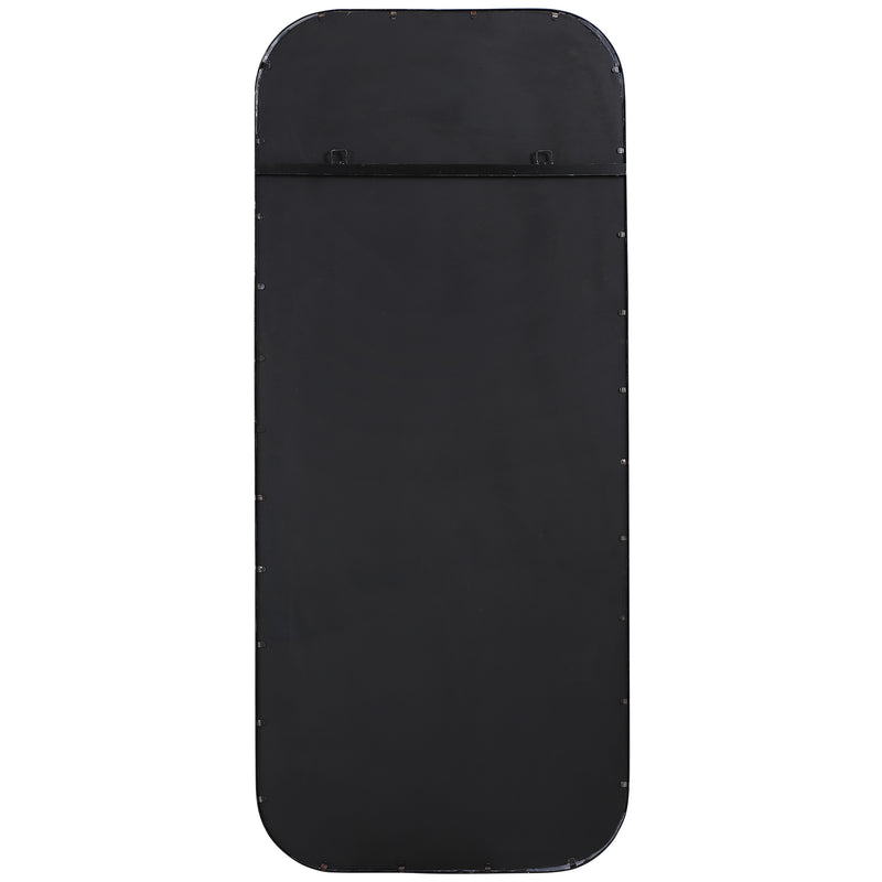 Uttermost Concord Black Tall Iron Mirror