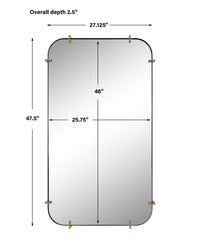 Uttermost Pali Industrial Iron Mirror