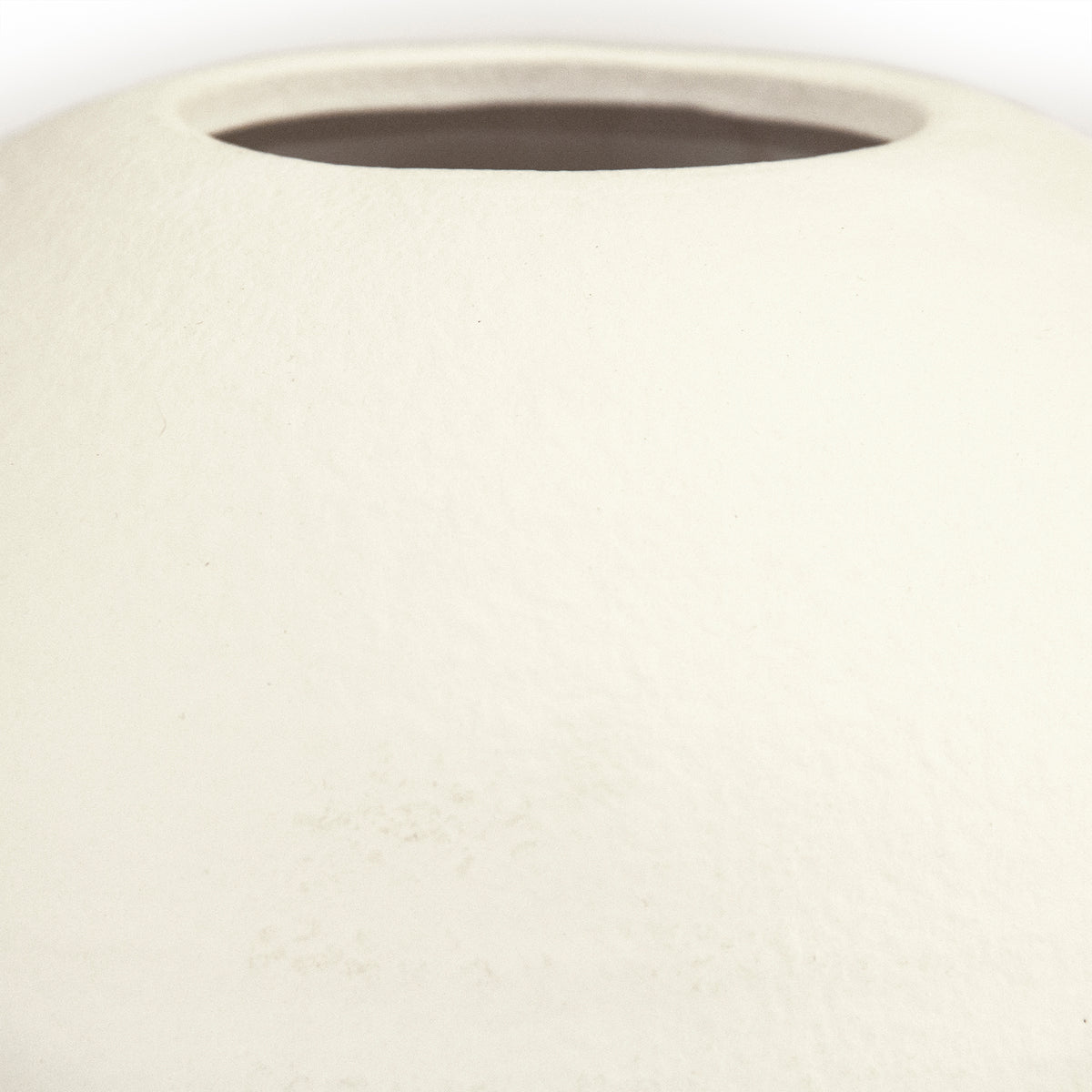 Matte White Vase (14665S A584A) by Zentique