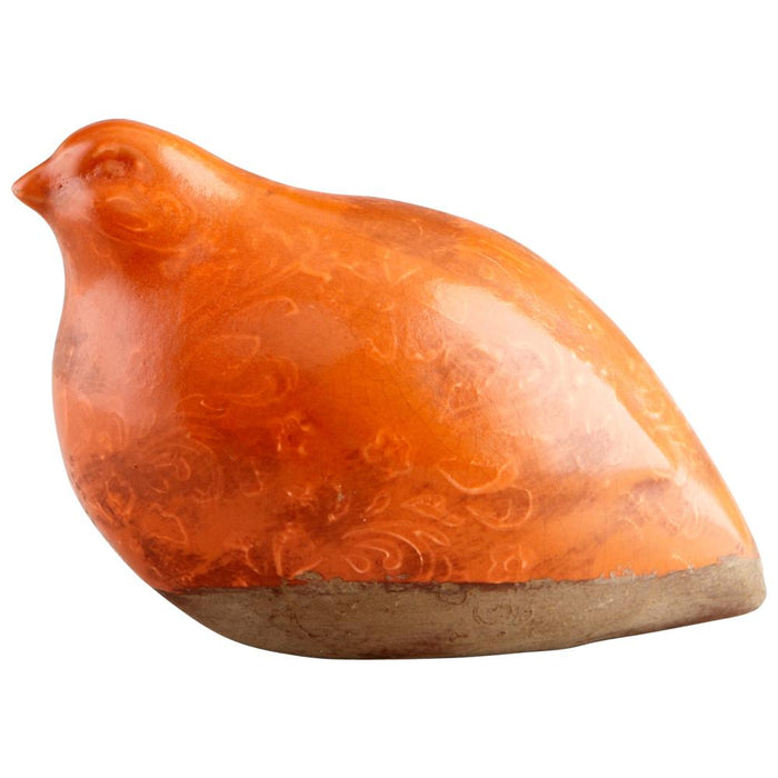 Cyan Design Partridge I Sculpture Orange