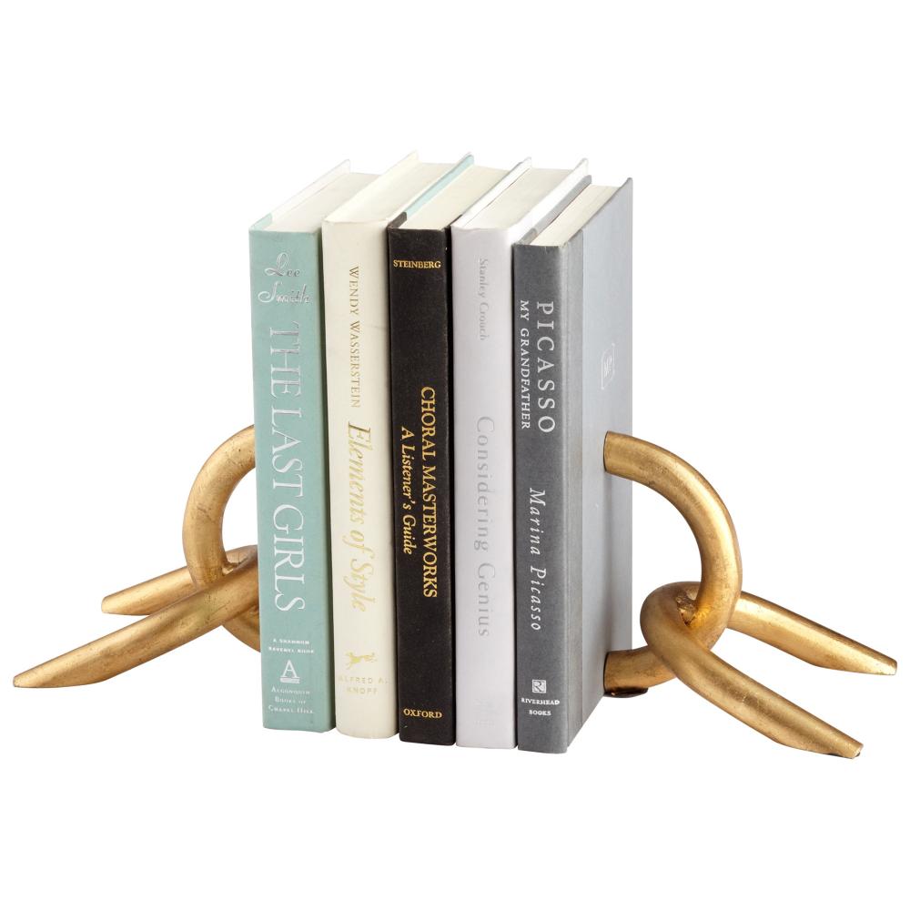 Cyan Design Goldie Locks Bookends - Gold - Medium