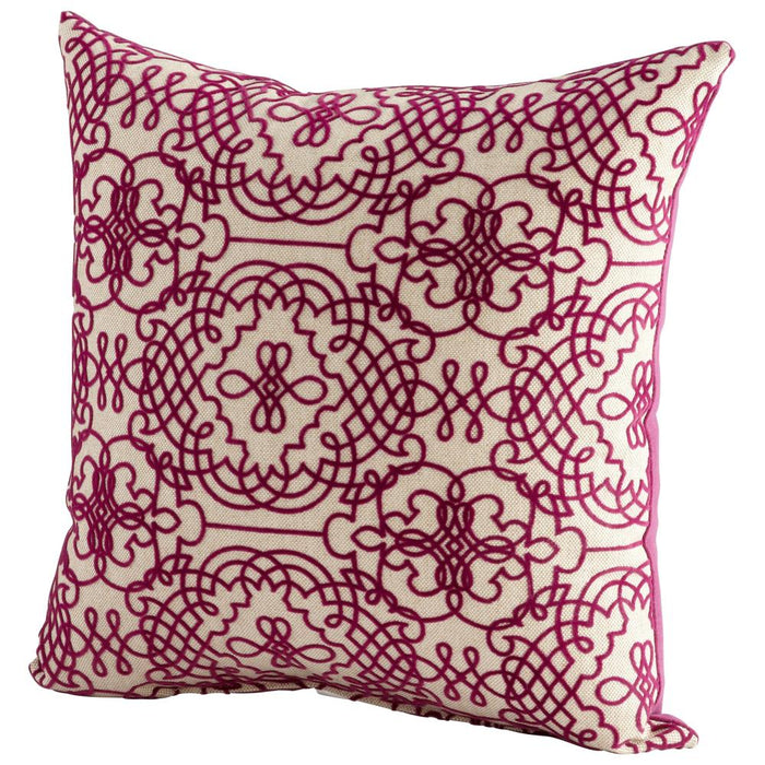 Cyan Design St. Lucia Pillow Purple And White