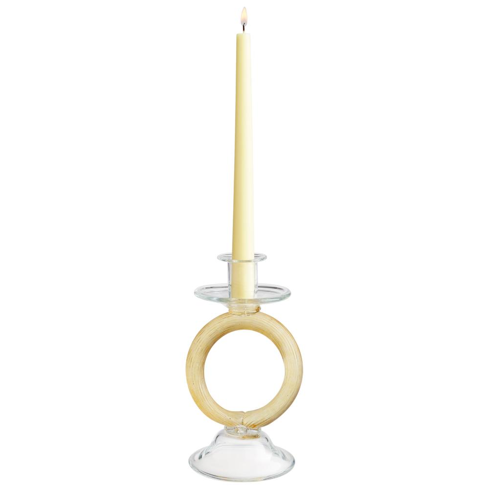 Cyan Design Cirque Candleholder Amber - Medium