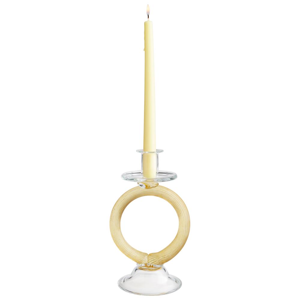 Cyan Design Cirque Candleholder Amber - Large