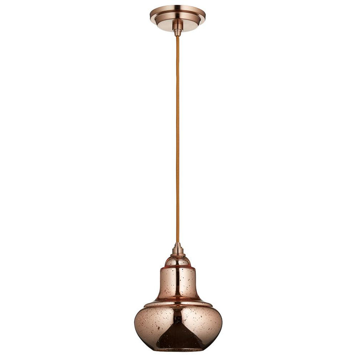 Cyan Design Camille Pendant 1-Light Satin Copper