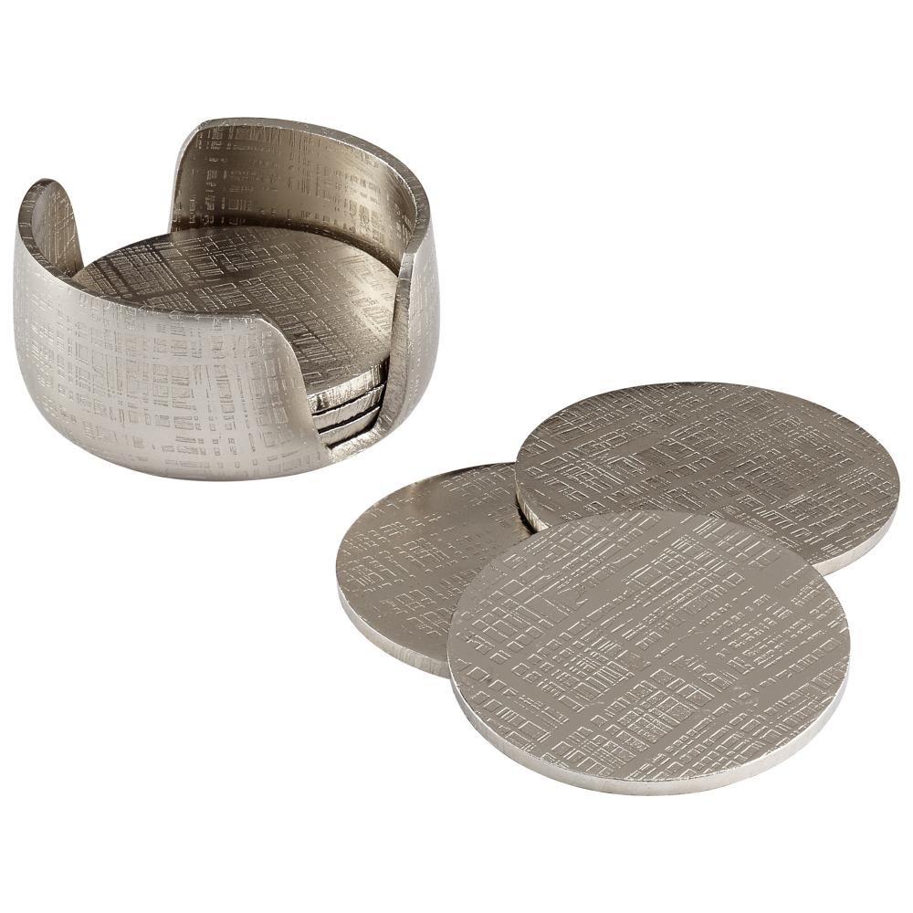 Cyan Design Nickel Coasters Nickel