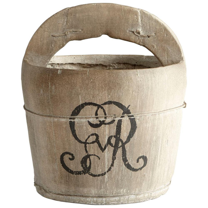 Cyan Design A Drop In The Bucket Planter Ash Brown