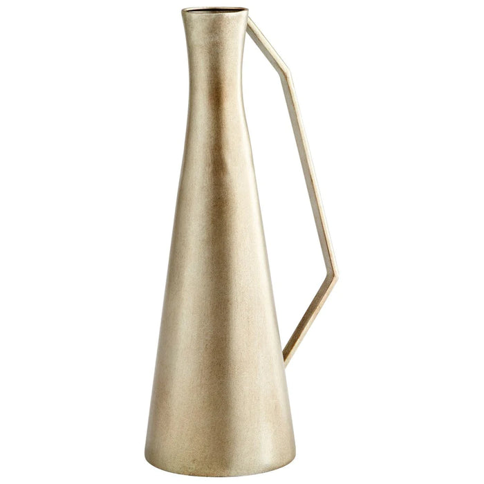 Dhaka Vase|Nickel - Small by Cyan