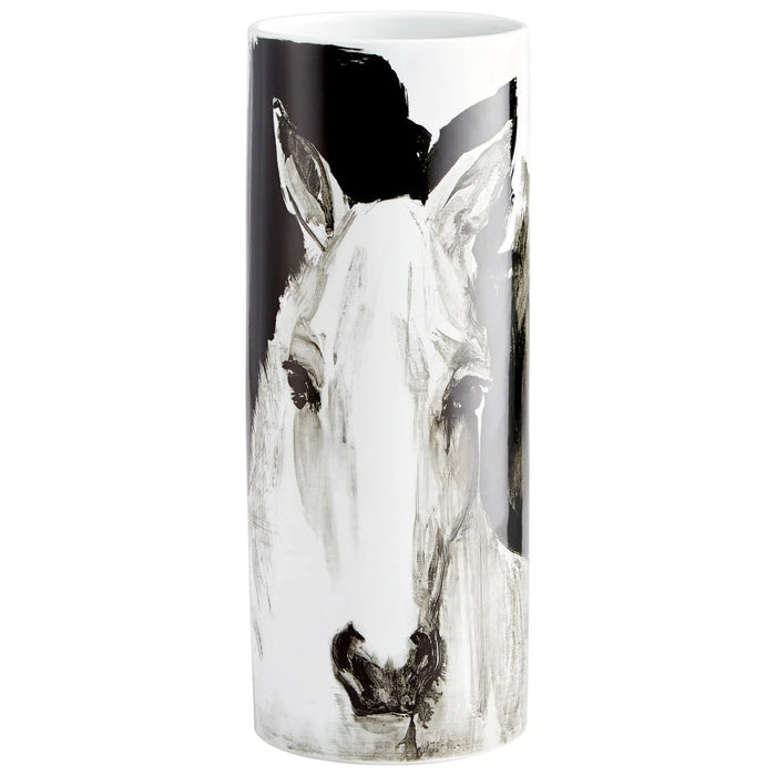 Spirit Vase|Black& White by Cyan