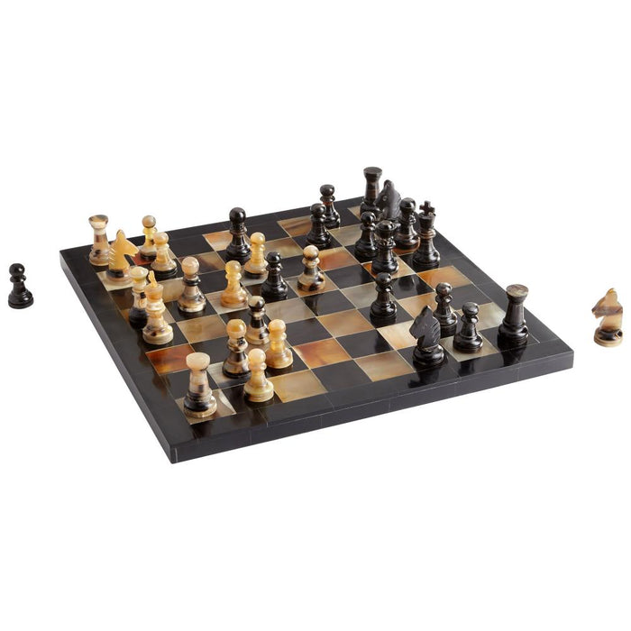 Cyan Design Checkmate Chess Board Horn