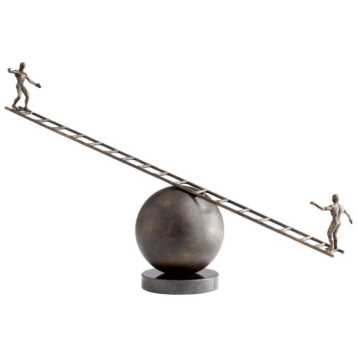 Cyan Design Teeter Sculpture Bronze