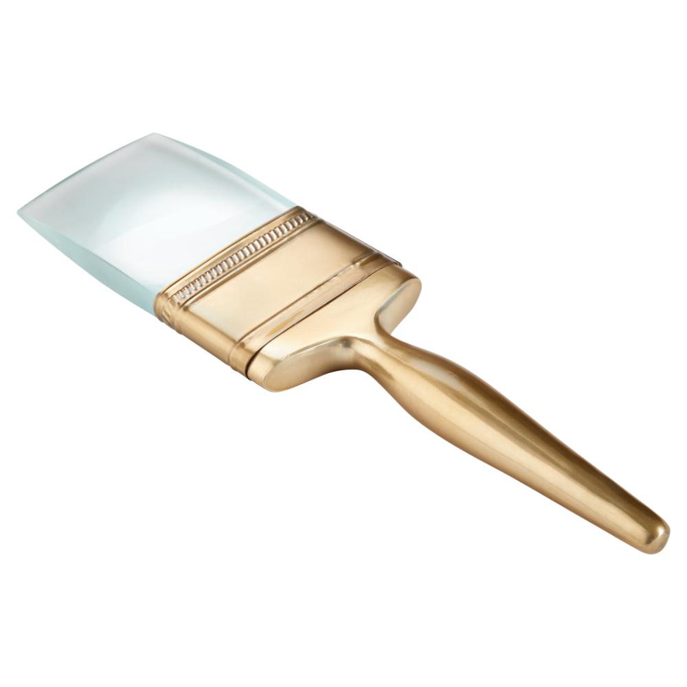 Cyan Design Brush Sculpture Gold