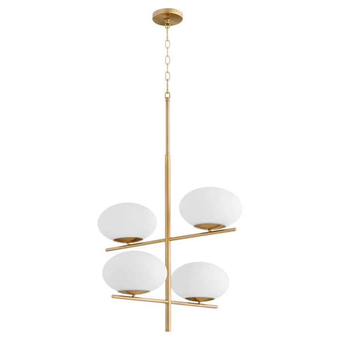 Cyan Design Pod Chandelier Aged Brass