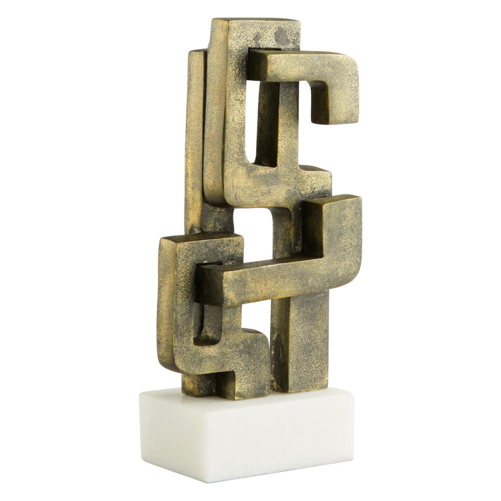 Cyan Design Segovia Sculpture White Bronze