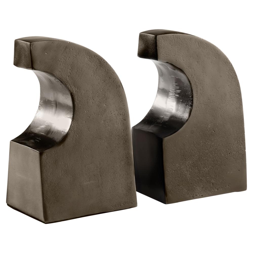 Cyan Design Apostrophe Bookends Brnz