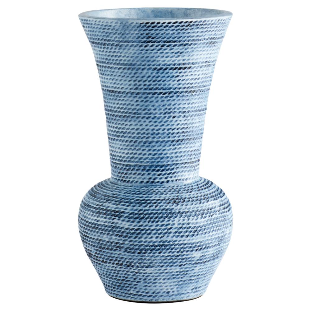 Cyan Design Hopewell Vase Blue