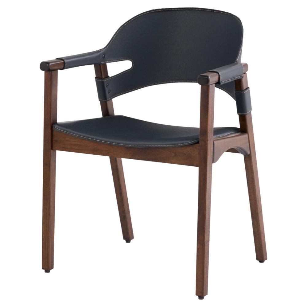 Cyan Design Boss Chair Medium Brown Navy