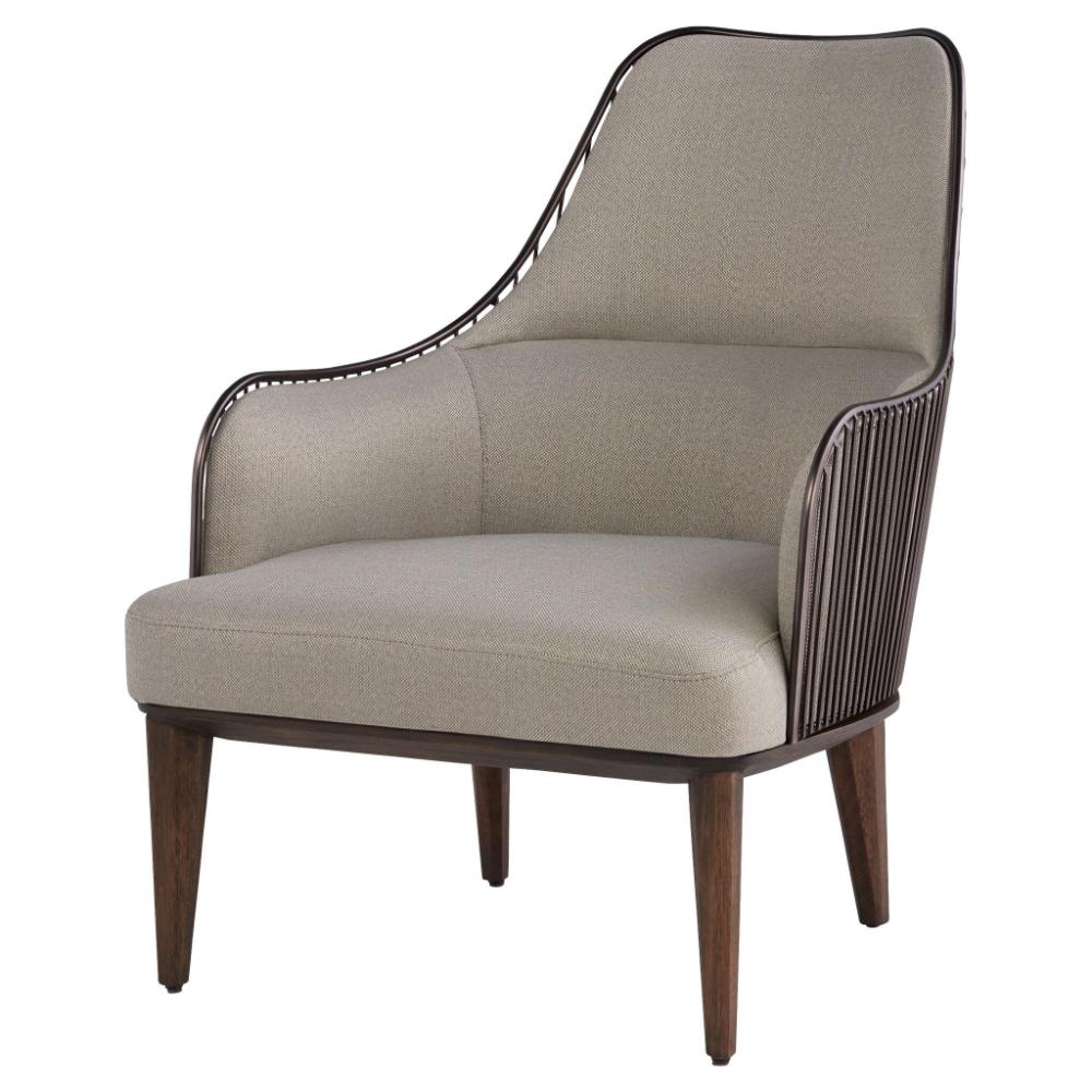 Cyan Design Ayla Chair Onyx Taupe Dark Brown