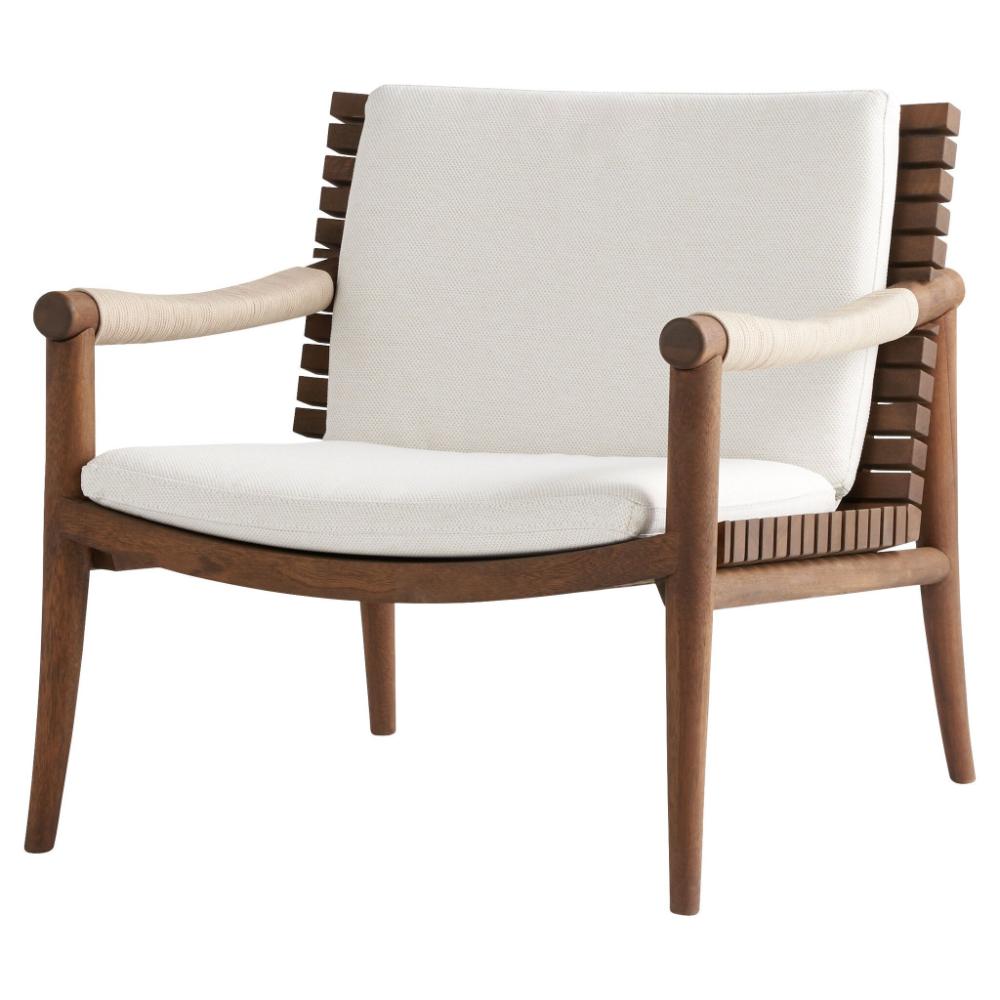 Cyan Design Acqua Chair Teak Off White