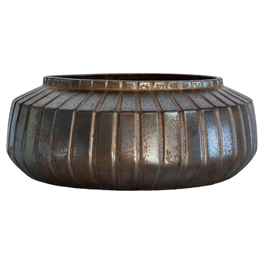 Cyan Design Ribbed Sweater Bowl Bronze