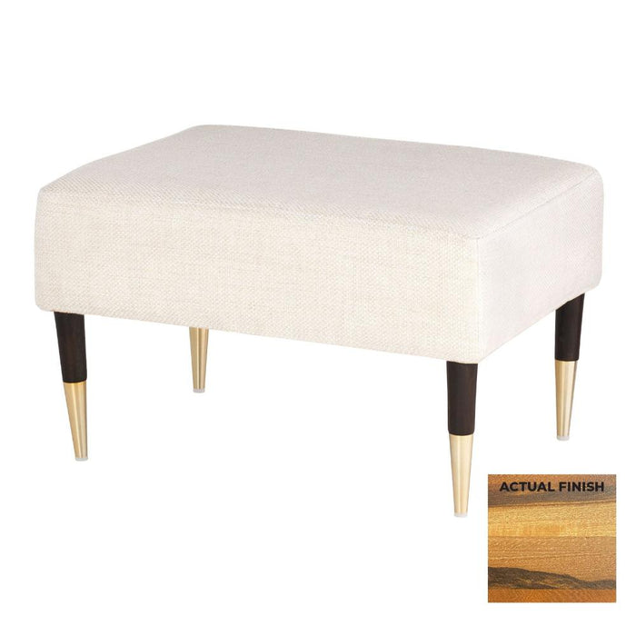 Cyan Design Oscar Ottoman Light Brown Cream