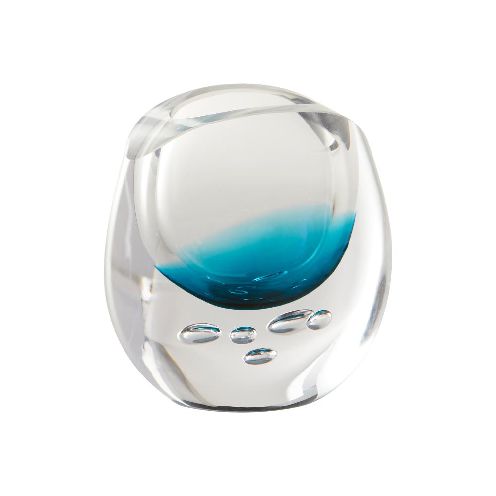 Cyan Design Tidepool Vase Clear Blue