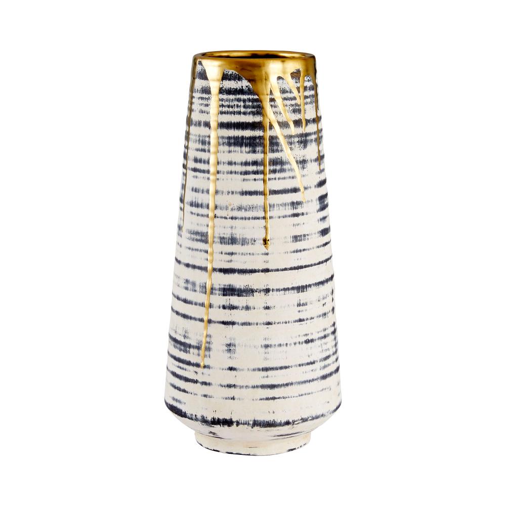 Cyan Design Athenian Vase Beige Black Gold