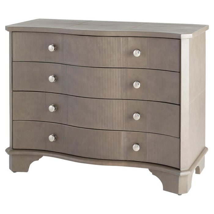 Cyan Design Mayfair Chest Smoke Gray Nickel