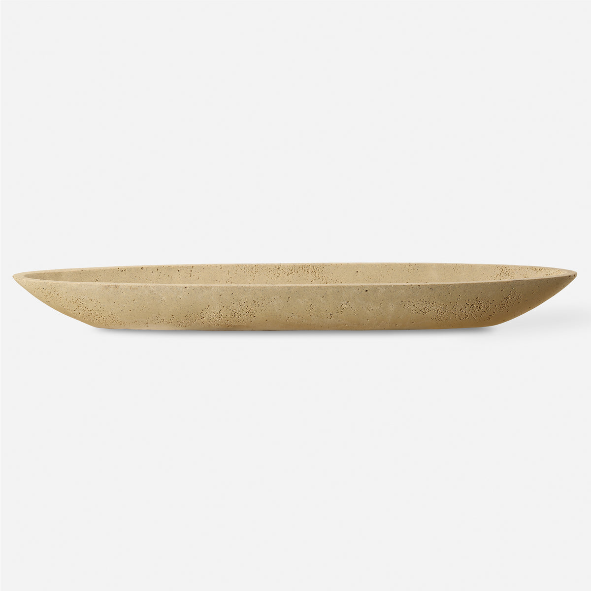 Uttermost Vessel Cast Canoe Bowl