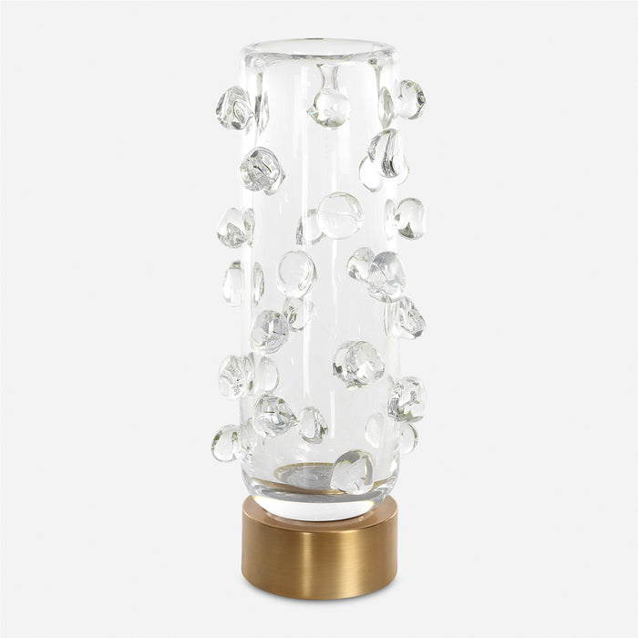 Uttermost Aura Clear Glass Vase