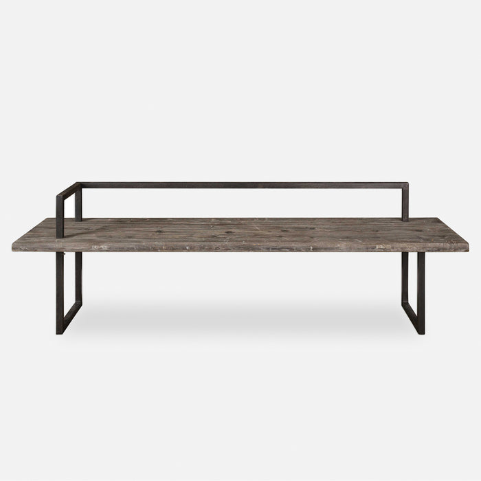 Uttermost Herbert Reclaimed Wood Bench