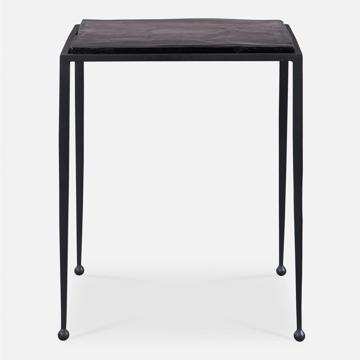 Uttermost Wavelet Iron Side Table