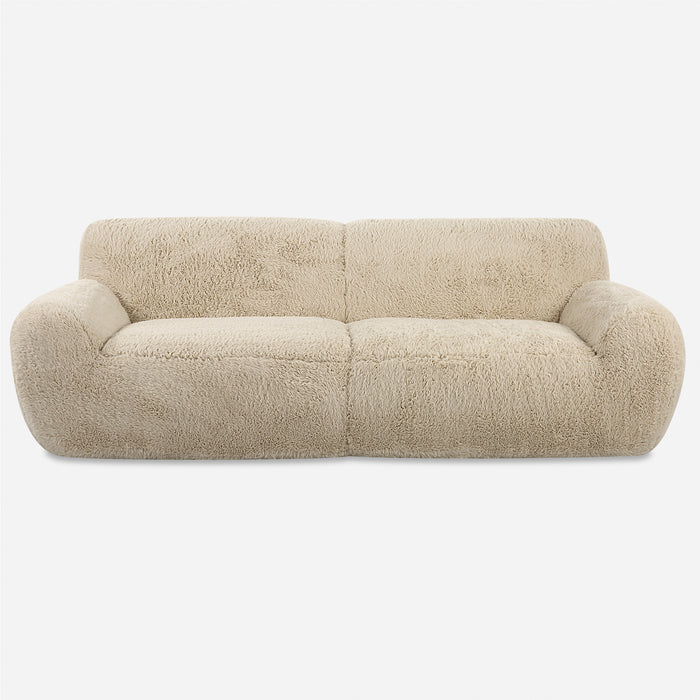 Uttermost Abide Rounded Sheepskin Sofa