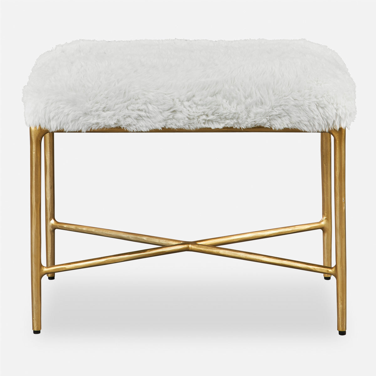 Uttermost Charmed Sheepskin Small Bench