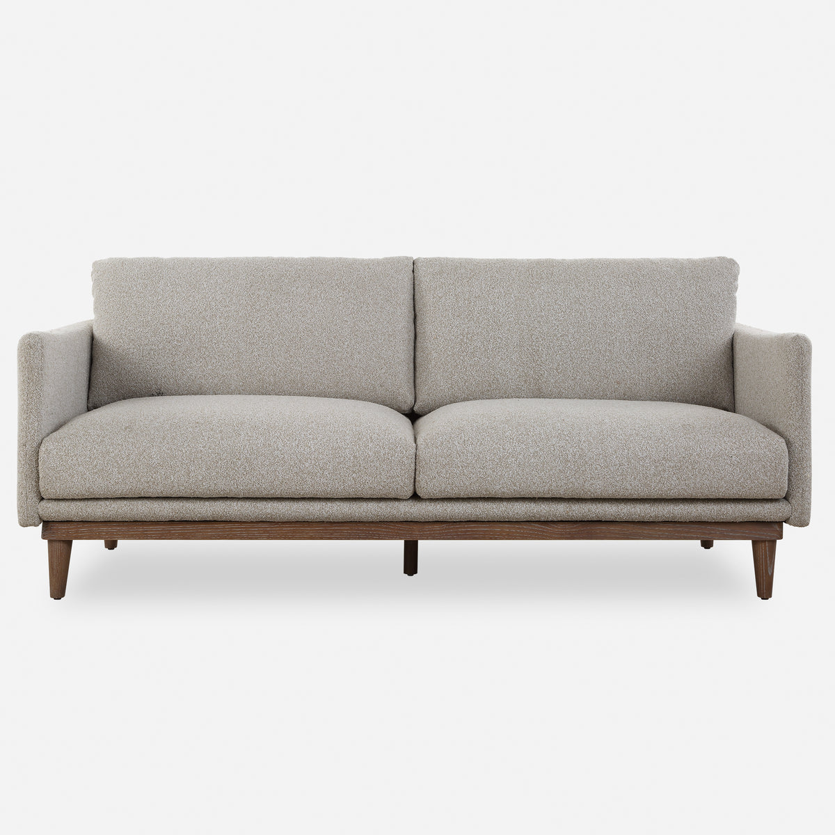 Uttermost Freefall Gray Ceruse Sofa