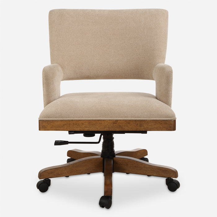 Uttermost Aspect Mid-Century Desk Chair