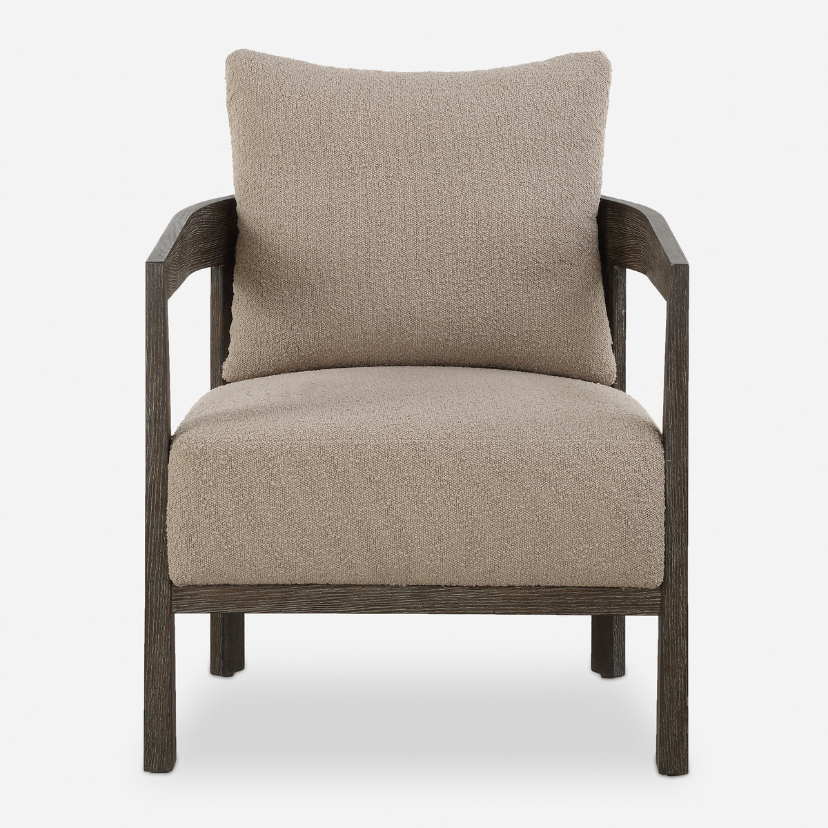 Uttermost Sienna Sand Fabric Accent Chair