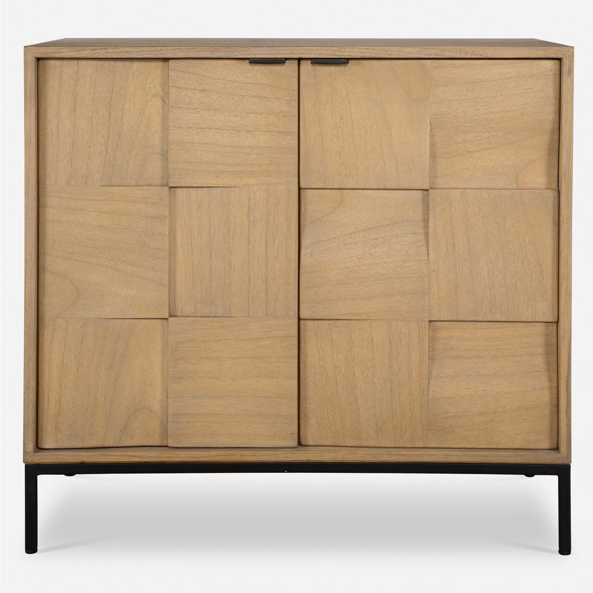 Uttermost Lorenzo Geometric 2 Door Cabinet